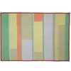 Image de Plaid Hubsch Interior Pavilion Block Orange 140x200 cm 702102