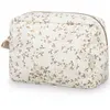 Image de Petite Trousse De Toilette Lierre Marron, Écru