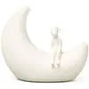 Image de Petite Veilleuse Clair De Lune (17 Cm) Blanc