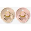 Image de Lot de 2 sucettes-tétines Colour ou Colour Night, taille 2 de 6 à 18 mois blush & vanilla