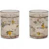Image de Lot De 2 Gobelets À Paillettes Lemon Marron, Jaune, Vert