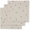 Image de Lot De 3 Langes En Mousseline Lemon (65 X 65 Cm) Rose, Rouge, Vert