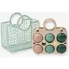 Image de Kit de pétanque + panier Emmett vert
