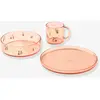 Image de Set repas en tritan imprimé Siva rose