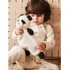Image de Doudou peluche Roy Panda blanc