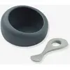 Image de Sparia bol+cuillère silicone bleu