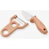 Image de Pertense set couteau+ épluche légume rose