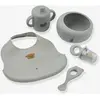 Image de Mileah coffret repas silicone bleu ciel
