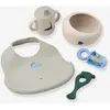 Image de Mileah coffret repas silicone bleu grisé