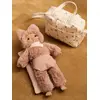 Image de Misa Cleo peluche poupon chat rose