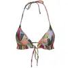 Image de Haut de maillot de bain femme Pieces Amanda Orange S 17150062-4506047