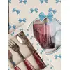 Image de Set de couverts en inox rose