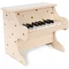 Image de Piano Miniature Brillant À Motif Jaune, Beige