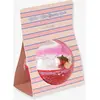 Image de Balle rebondissante eau et paillettes rose