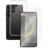 Image de Coque Galaxy S24 et écran de protection - Silicone - Transparent en occasion ou reconditionné