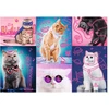 Image de Neon Color Line - Chats 1000 Pièces Trefl