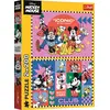 Image de 2 Puzzles - Du Temps Avec Des Amis - Disney Standard Characters 200 Pièces Trefl