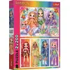 Image de 2 Puzzles - Poupées Arc-En-Ciel - MGA Rainbow High 200 Pièces Trefl