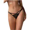 Image de String Intensa double lanière noir