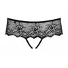 Image de Tanga ouvert Merossa noir