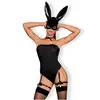 Image de Costume Bunny 4 Pièces Noir