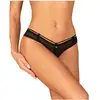 Image de String ouvert Roxelia noir