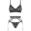 Image de Ensemble 3 pièces Euridia noir XL/2XL