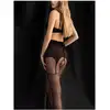 Image de Collant Ouvert Motif Porte-Jarretelles Delight 20 DEN Noir