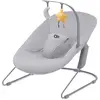 Image de Transat Bebe Confortable Avec Arche De Jeu Amovible Gris