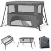 Image de Lit De Camping Pliant Bébé 3 En 1 Avec Fonction Évolutive Grey