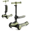 Image de Trottinette Enfant Pliante Avec Siege Et Roues Lumineuses Green