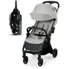 Image de Poussette Légère Voyage, Pliage Automatique, Jusqu'à 24 Kg - Apino Noir