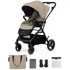 Image de Poussette Avec Nacelle Et Accessoires Beige