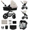 Image de Poussette Trio Moov 2 Pratique Et Confortable Gris Anthracite
