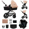Image de Poussette Trio Moov 2 Pratique Et Confortable Beige