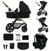 Image de Poussette Trio Moov 2 Pratique Et Confortable Noir