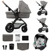 Image de Poussette Trio Moov 2 Pratique Et Confortable Gris