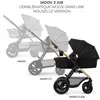 Image de Poussette 4en1 De La Naissance À 3 Ans, Moov 2 Noir