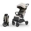 Image de Poussette Compacte Kinderkraft Nubi 3 Avec Autofolding, Roues Eva Amorties, Spacefabric Respirant Et Harnais 5 Points Beige