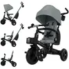 Image de Tricycle Évolutif 6-en-1 Aveo 2 Plus Avec Siège Pivotant 360° Et Position Semi-allongée Gris