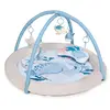 Image de Tapis D'éveil Doux Avec Jouets D'activation Et Arceaux Bleu Marine