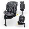 Image de Siège Auto I-360 2 Plus, I-size 4-en-1 40-150 Cm Pivotant 360°, Isofix, Dos Et Face Route, Protection Latérale, Inclinable, Ventilation, Évolutif 0-12 Ans Gris