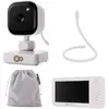 Image de Babyphone Portable Sans Wi-fi Vision Nocturne Niteeye Travel Blanc, Noir