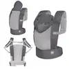 Image de Porte-bébé Carrybee Ergonomique 3 Mois À 20 Kg, Léger, Portage Physiologique, Capuche Sieste, Sortie Gris Gris