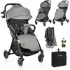 Image de Poussette Canne Compacte Julie One Légère Et Pliable Jusqu'à 22 Kg Avec Accessoires Stone Grey
