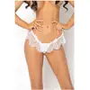 Image de String Brandi Dentelle Blanc