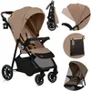 Image de Poussette Tout-terrain Emma One 6-48 Mois Avec Grandes Roues Et Pliage Rapide Beige Sand