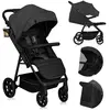 Image de Poussette Tout-terrain Mira Jusqu'à 22 Kg Avec Grandes Roues Et Assise Spacieuse Grey Graphite