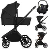 Image de Poussette Trio Mika Plus Jusqu'à 4 Ans Avec Nacelle, Siège-auto Et Accessoires Black Onyx