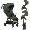 Image de Poussette Ultra-compacte Bess Légère Avec Pliage Rapide, Compatible Avion Green Forest